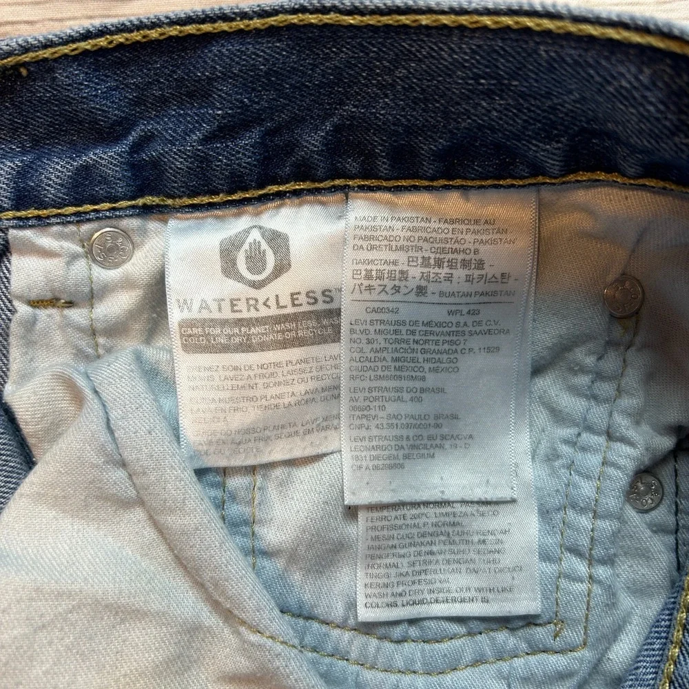 Levi's 505‎ Blue Denim Jeans Pants Men's Size 36x30